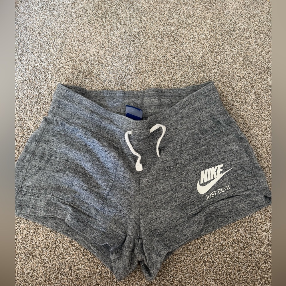 Grey Nike Shorts, fits women’s size small
